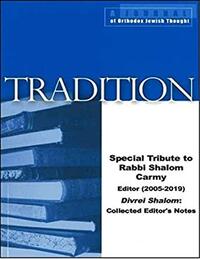 Divrei Shalom: Collected editor’s notes 2005–2019